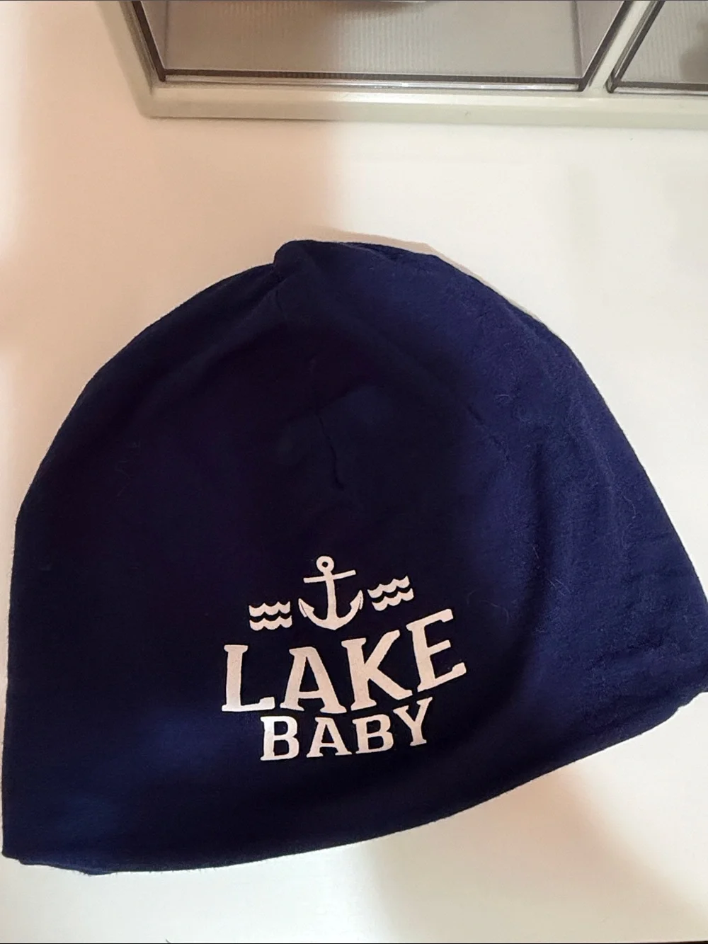 Lake Baby Navy Kids Beanie 0-12 months